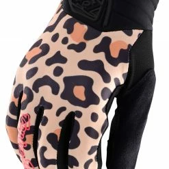 Women Who Ride Troy Lee Designs Women's Luxe MTB Gloves -Motorcycle Gloves Sales troy lee designs womens luxe mtb gloves bronze