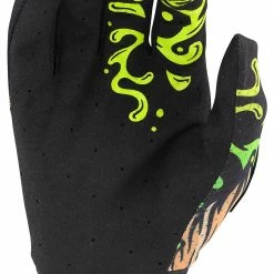 Troy Lee Designs Youth Air Bigfoot Gloves -Motorcycle Gloves Sales troy lee designs youth air bigfoot gloves black green 1