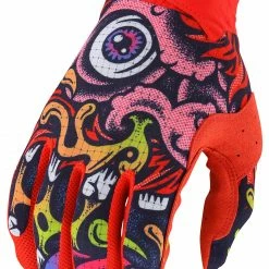 Troy Lee Designs Youth Air Bigfoot Gloves -Motorcycle Gloves Sales troy lee designs youth air bigfoot gloves red navy