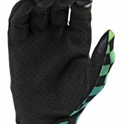 Troy Lee Designs Summer Gloves Troy Lee Flowline MTB Gloves -Motorcycle Gloves Sales troy lee flowline mtb gloves green black checkers 1